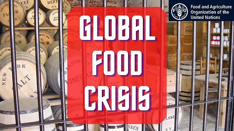 Global Food Crisis Is Imminent... United Nations Report on Global Food Outlook | Part One