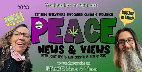 PEACE News & Views Ep98 with guest Sans Peur from Anti Apparel