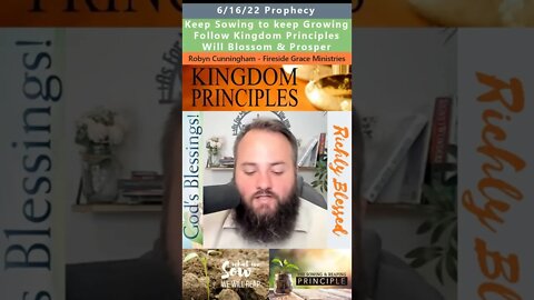 You will Prosper if you Sow prophecy - Robyn Cunningham 6/16/22