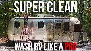 How to Wash Your RV -- PRO TIPS!