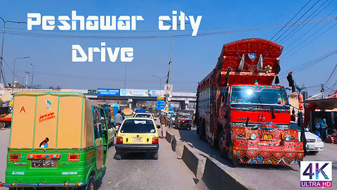 Peshawar city Drive Kpk, Pakistan 🇵🇰 2022 / پشاور خیبر پختون خواہ کا ٹریپ