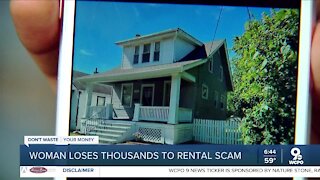 Woman loses thousands to rental scam