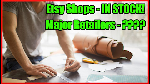 Etsy Unfazed By Supply Chain Issues - Most Shop Owners Readily Able To Supply Holiday Gifts