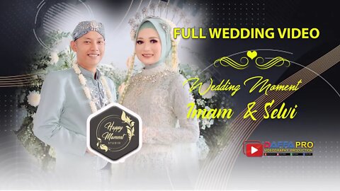 FULL WEDDING VIDEO RESEPSI SELVI & IMAM