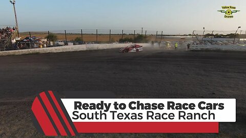Chasing Race Cars at the South Texas Race Ranch with a FPV Drone - 4th Race #racetrack #racecars