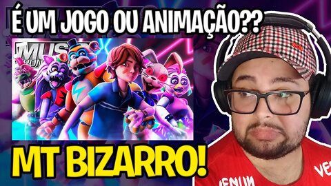 REACT Rap do Five Nights at Freddy's (Security Breach) - BEM-VINDO AO PIZZAPLEX | IRON MASTER