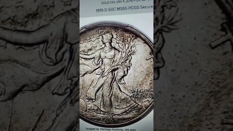 $240,000 Silver Half Dollar Coin! #shorts #coins