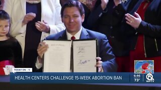 Lawsuit challenging Florida's 15-week abortion ban