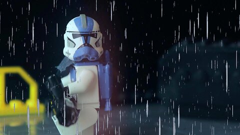 Star Wars Arc Trooper Action Scene | LEGO Stop Motion