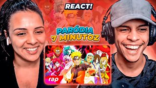 Rap dos Jinchuurikis (Naruto) - OS NINJAS MAIS TEMIDOS DO MUNDO | PARÓDIA 7MZ | [ React Rap Nerd ] 🔥