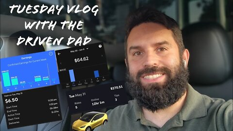 Can I Make $500 On Tuesday In Tesla Rental MultiApping Lyft Spark DoorDash And Uber? 5/31/22 Vlog