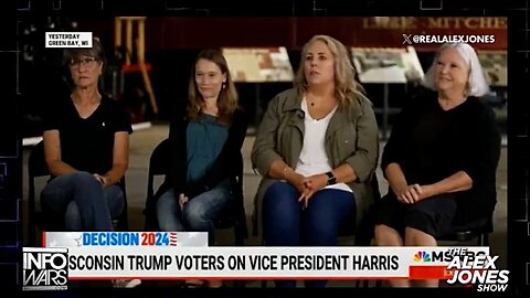 MSNBC Falls On Its Face: Women Unanimously Reject Kamala, "She's An Idiot"; Also Unanimously Reject Hillary!