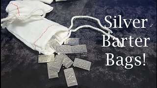 Silver Barter Bag