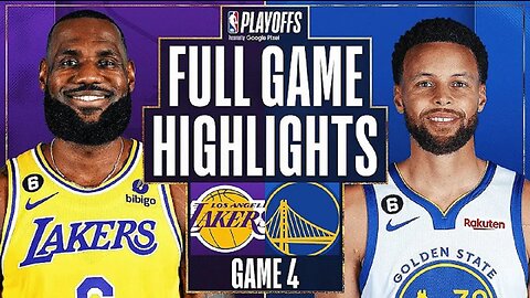 Los Angeles Lakers vs. Golden State Warriors Full Game 4 Highlights | May 8 | 2022-2023 NBA Playoffs