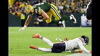 Packers lean heavily on emerging AJ Dillon in victory over Bears