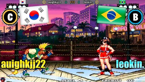 Real Bout Fatal Fury (auighkjj22 Vs. leokin.) [South Korea Vs. Brazil]