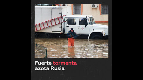 Consecuencias devastadoras tras una tormenta en el sudoeste de Rusia