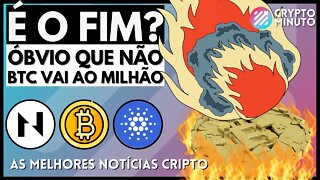 FED SOBE JUROS - QUEDA DO EURO FAVORECE BTC A 1 MILHÃO - NERVOS CKB - CARDANO - CRIPTO NOTÍCIAS HOJE