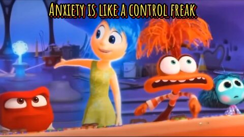 Inside Out 2 Anxiety Scene