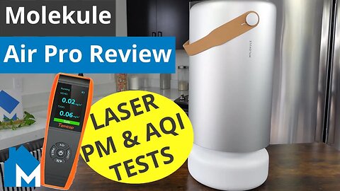 ⚛ Molekule Air Pro Review — Laser Particle Sensor Tests