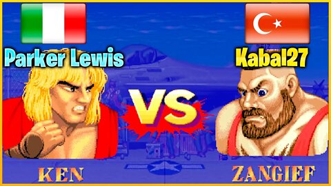 Street Fighter II': Champion Edition (Parker Lewis Vs. Kabal27) [Italy Vs. Turkey]
