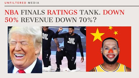 NBA Finals RATINGS TANK 50%! Revenue DOWN 70%???