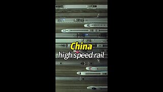 China has the largest high China's railway network is truly amazing