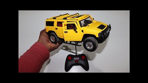 Remote Control Hummer Car toy Unboxing & Testing!