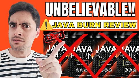 JAVA BURN - ((⚠️❌VERY CAREFUL❌⚠️)) - Java Burn Review - Java Burn Reviews