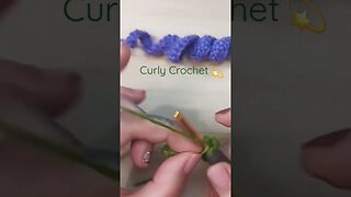 How-to Crochet a Curl 🍥Subscribe Now!! Complete Tutorials!!! #crochetstitch #amigurumi 🧶