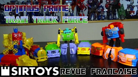 [Francais] Revue Video du Optimus Prime Train Truck Force