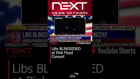 Libs BLINDSIDED at Pink Floyd Concert #shorts