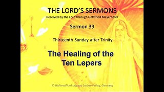 Jesus preaching (39): Healing of the 10 Lepers