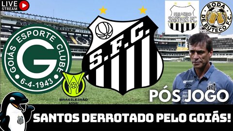 🔴Santos novamente joga mal fora de casa e perde para o Goiás no Brasileiro. #GOIxSAN