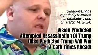Vision Predicted Attempted Assassination Of Trump (Also Predicted Trump Will Win & Dark Times Ahead)