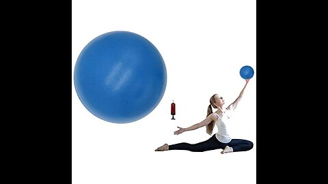 Skelcore 65cm Exercise Balance Ball - Non-Slip Yoga Ball for Physical Therapy, Pilates, Pregnan...