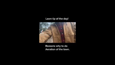 Reasons why to do a lawn aeration.