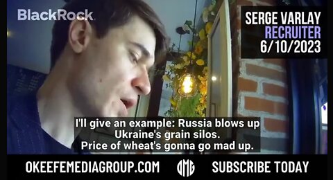 BlackRock Headhunter Political Bribery & Financial Rape of Ukraine. James O'Keefe