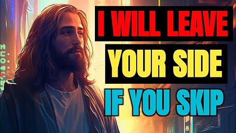God Says: Skip If You Don't Respect Me | god message for you today