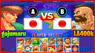 Super Street Fighter II X (gajumaru Vs. LA400k) [Japan Vs. Japan]