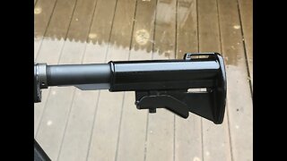A Cheap Method To Replicate Colt's Vinyl Acetate Coating On Early Carbine Stocks - XM177E2 Project