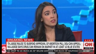 AOC Tells Biden To Ignore Judge's Ruling On Abortion Pill