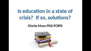 Is Education In Crisis? Gloria Moss At The Tisbury Symposium 2024