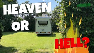 Heaven or Hell at a Campsite? #vanlife