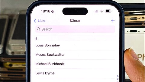 How To Add Contacts in iPhone 15 Pro Max