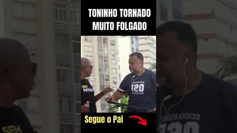 Toninho Tornado pegadinha do DELICIO #shorts 😛