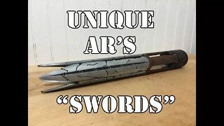 The coolest handguard I have ever seen!... The Unique AR's "Swords"