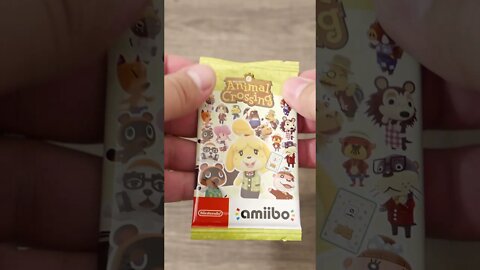 Animal Crossing Amiibo Cards Unboxed! Part 3 #SHORTS
