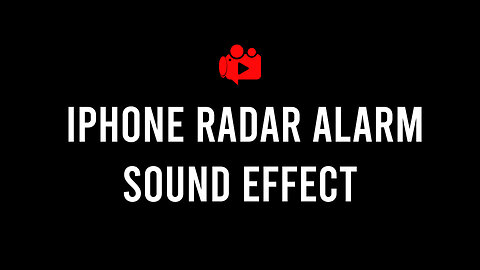 IPhone Radar Alarm Sound Effect (High Quality)