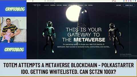 Totem Attempts A Metaverse Blockchain - Polkastarter IDO. Getting Whitelisted. Can $CTZN 100x?